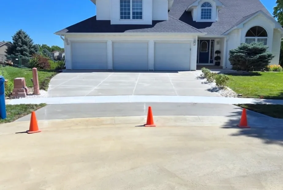 Pouring Praises concrete project in southern Minnesota