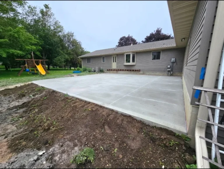 Pouring Praises concrete project in southern Minnesota