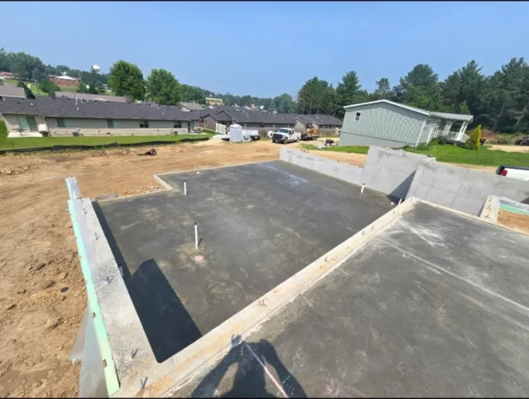 Pouring Praises concrete project in southern Minnesota